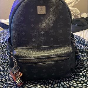 Mcm studded backpack